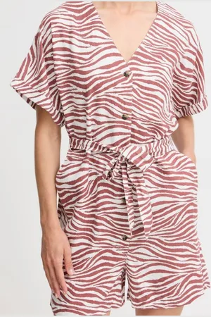 B YOUNG BYFALAKKA PLAYSUIT - by