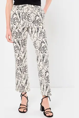 B YOUNG BYDECKA AOP PANTS - by