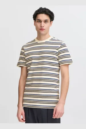 Casual Friday CFLEON striped frotté tee by