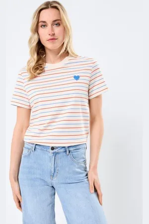 Petit Bateau T-shirt droit manches courtes col rond by