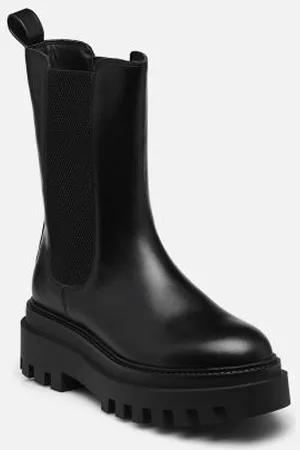 Calvin Klein FLATFORM CHELSEA BOOT MG LTH by