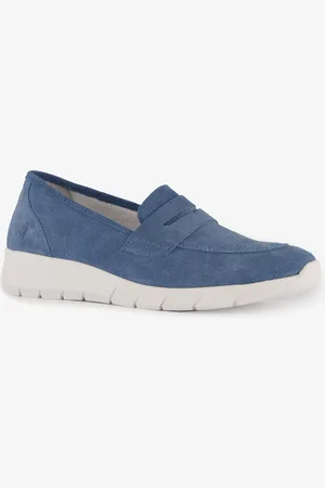 Hush Puppies Leren dames instapper