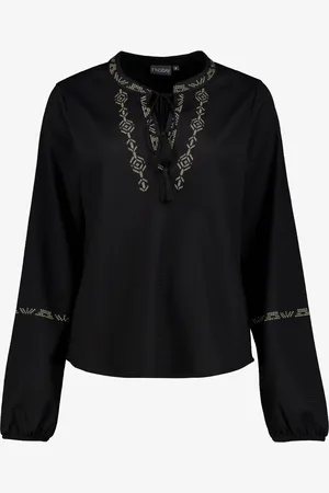 TwoDay Dames blouse met borduursels