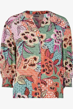 TwoDay Dames blouse met bloemenprint