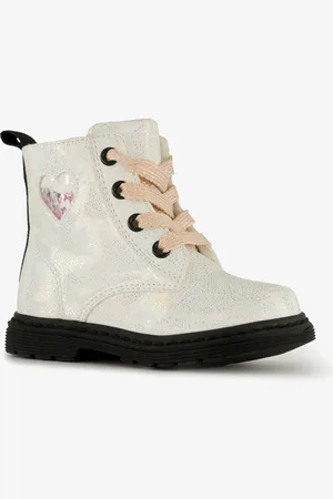 Blue Box Meisjes veterboots met glitter