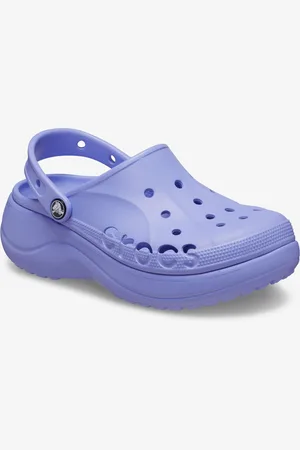Crocs Baya Platform Clog dames klompen lila