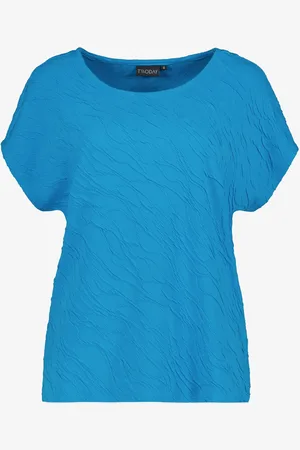 TwoDay Dames T-shirt met structuur