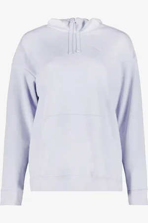 PUMA Essentials Logo dames hoodie lichtpaars