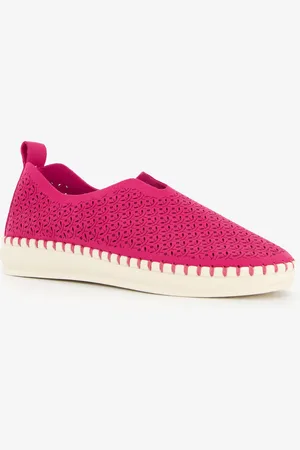 Hush Puppies Daisy dames instappers fuchsia