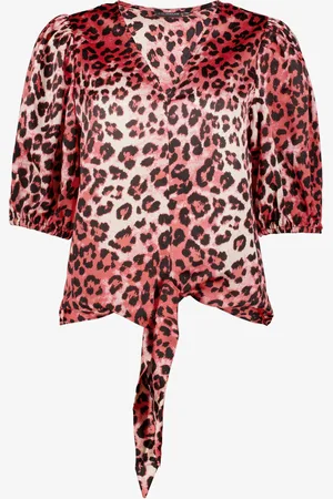 TwoDay Dames blouse met panterprint