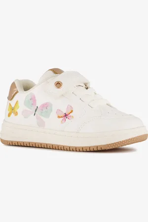 Blue Box Meisjes sneakers met vlinders