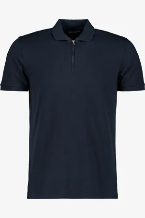 UNSIGNED Heren polo met rits