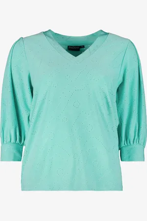 TwoDay Dames blouse aqua