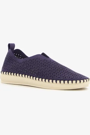 Hush Puppies Daisy dames instappers donkerblauw