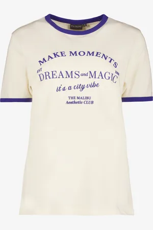 TwoDay Dames T-shirt met tekstopdruk