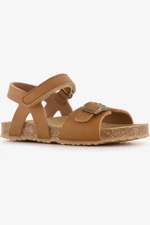 Groot Jongens bio sandalen cognac