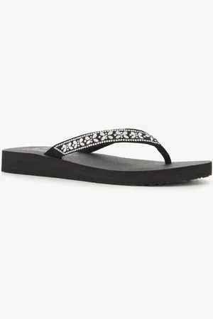 Skechers Meditation Butterfly Garden teenslippers
