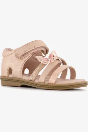 Blue Box Meisjes sandalen met vlinder roze
