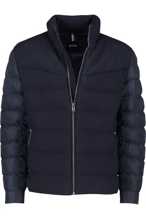 HUGO BOSS Boss Black winterjas donkerblauw clanello