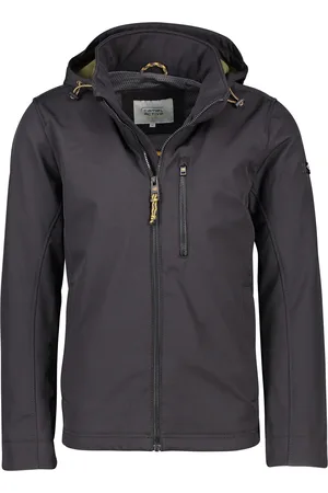 Camel Active Softshell jas afneembare capuchon