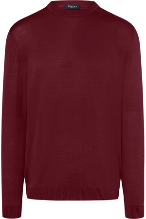 Maerz Trui ronde hals bordeaux