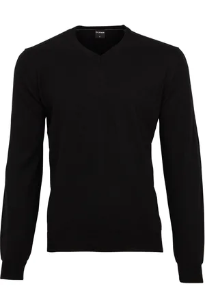 Olymp Pullover met v-hals merinwol