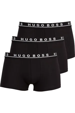 HUGO BOSS Zwarte boxershorts 3-pack