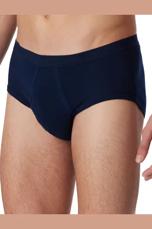 Schiesser 5=4 Original classics slip feinripp navy met gulp