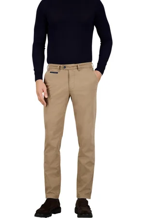 Atelier Gardeur Katoenen broek effen normale fit