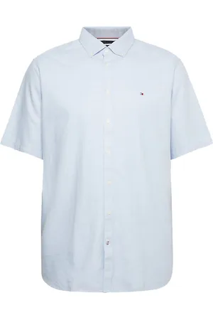 Tommy Hilfiger Overhemd korte mouw katoen
