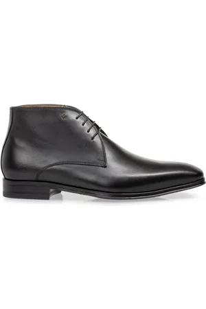 Floris van Bommel Nette schoenen effen leer hoog model