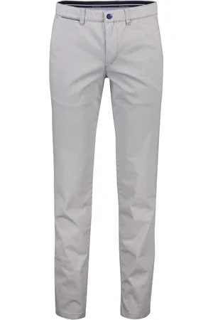 COM4 Modern Chino geruit stretch