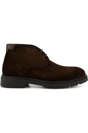 Magnanni Nette schoenen donkerbruin uni leer