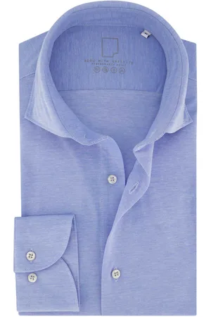 Born with Appetite Bron with appetite overhemd effen slim fit