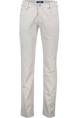 Atelier Gardeur 5-pocket broek katoen effen