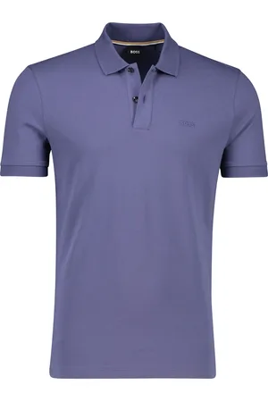 HUGO BOSS Boss Black polo effen katoen wijde fit