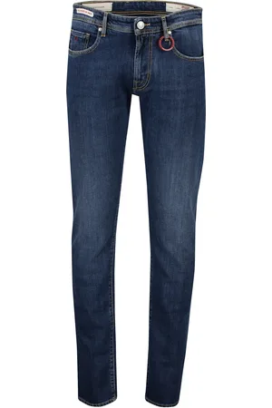 sartoria tramarossa Michelangelo jeans blauw effen