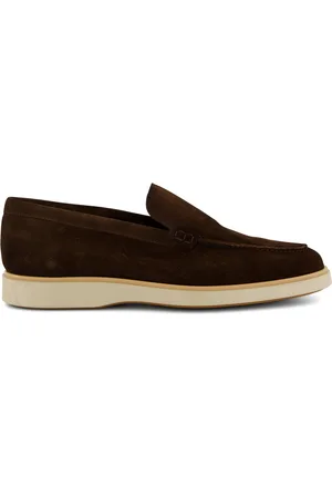Magnanni Instappers leer donkerbruin