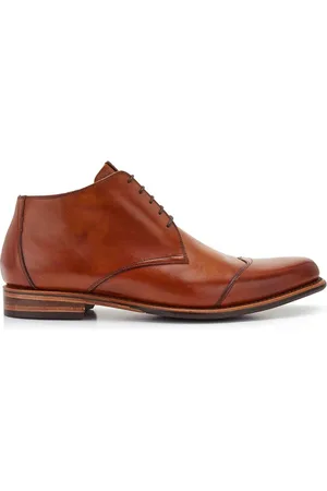 Floris van Bommel Nette schoenen effen leer hoger model