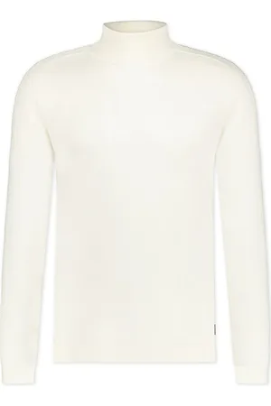 Blue Industry Coltrui off-white katoen slim fit