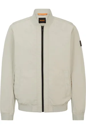 HUGO BOSS BOSS Orange Othmare zomerjas beige effen normale fit