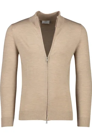 Born with Appetite Vest opstaande kraag 100% merinowol