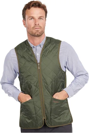 Barbour Bodywarmer effen rits