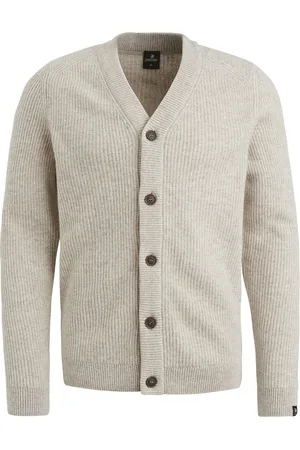 Vanguard Vest katoen en wol gebreid