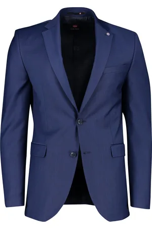 Carl Gross Club of Gents colbert blauw slim fit