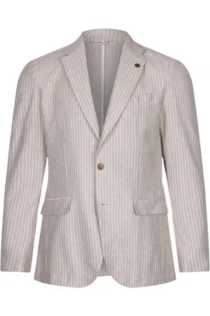 Cavallaro Napoli Colberts Mattia colbert slim fit zand