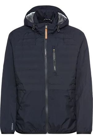 Camel Active Zomerjas donkerblauw Regular Fit met rits