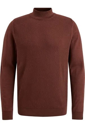 Vanguard Trui roest effen normale fit