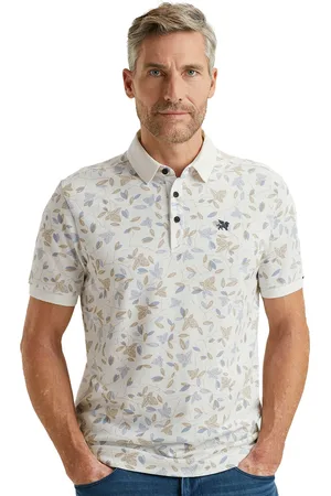 Vanguard Polo korte mouw geprint pique normale fit