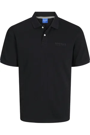 Jack&amp;jones Black poloshirt korte mouw
